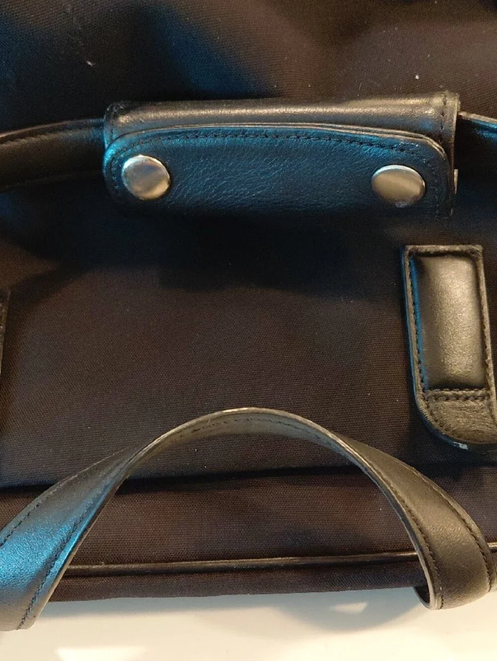 Tumi Black Men's Duffel Bag with Shoulder Strap